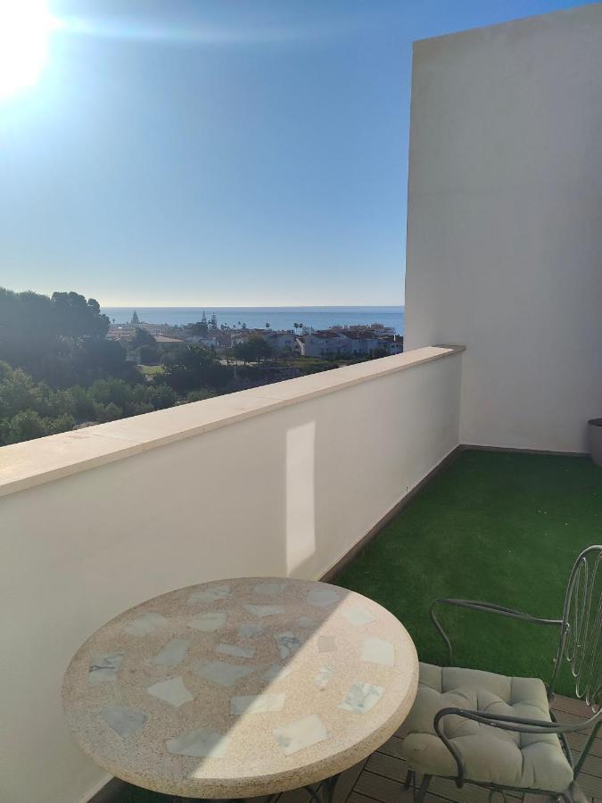 Atico Con Piscina, Golf, Vistas Al Mar Apartment Torre de Benagalbon Exterior photo